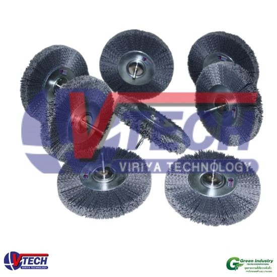 โรงงานผลิตแปรงลบครีบคม แปรงคาร์ไบด์ - แปรงอุตสาหกรรม - วิริยะเทคโนโลยี